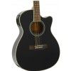 Crafter HTC24EQ BK acoustic guitar with EQ