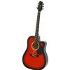 Stagg SW203CE-VS electric/acoustic guitar