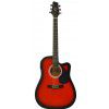 Stagg SW203CE-VS electric/acoustic guitar