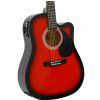 Stagg SW203CE-VS electric/acoustic guitar