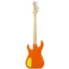 Fleabass 32 JNR ORYE bass guitar 3/4 orange and yellow