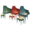 Bizzi Studio 1-manual harpsichord with transposition A=440Hz/415Hz