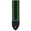 Filippe PA 5 guitar strap, black-green