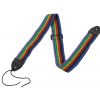 Filippe PA 5 guitar strap, colorful stripes