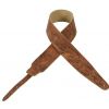 Liszko Classic 06 guitar strap, dark brown