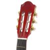 Martinez MTC 083 Pack Red Sunburst classical guitar with gigbag