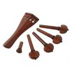 AN violin tailpiece set 4/4 a la Hill rosewood, black ball