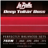 LaBella 760N Deep Talkin Bass Black Nylon bass guitar strings 60-115