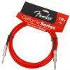 Fender California Lake Placid Red guitar cable 3m, red