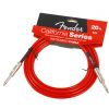 Fender California Candy Apple 20ft guitar cable, 6m, red