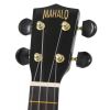 Mahalo U 30G BK soprano ukulele, black