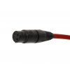 4Audio MIC2022 6m microphone cable Stealth Red XLR - XLR (Neutrik, gold plated)