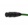4Audio MIC2022 1.5m  XLR - XLR microphone cable Stealth Green