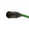 4Audio MIC2022 1.5m  XLR - XLR microphone cable Stealth Green