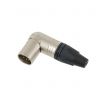 Neutrik NC5MRX angled male XLR cable connector