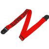 Rock Strap NR1CP Toxic G Red Guitar Strap