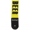 Rock Strap NY1CP Beer G Yellow Guitar Strap