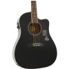 Epiphone AJ-220SCE Ebony Electro Acoustic Guitar