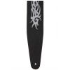 Liszko Embroidery 07-004 guitar strap natural leather