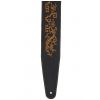 Liszko Embroidery 08-005 guitar strap natural leather