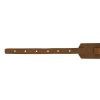 Filippe leather guitar strap 9cm brown