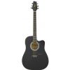 Stagg SW203CETU-BK electric/acoustic guitar