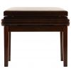 Grenada BG5 piano bench, walnut 1 gloss, beige upholstery