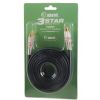 Adam Hall 3 Star Series - Audio Cable 2 x RCA male to 2 x RCA male 6 m
