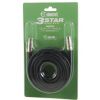 Adam Hall 3 Star Series - MIDI Cable 6 m black 5-pole (black)