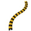 UltraTech ULTRA-SIDEWINDER 732cm BLK/YEL - flexible cable duct yellow/black 7.3 m - with end caps