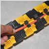 UltraTech ULTRA-SIDEWINDER 732cm BLK/YEL - flexible cable duct yellow/black 7.3 m - with end caps