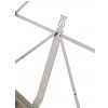 K&M 101 music stand, foldable, silver
