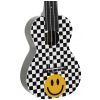 Korala PUC 30-014 concert ukulele, Yellow Smiley Check