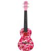 Korala PUC 30-016 concert ukulele, Pink Fractals