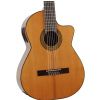 Alvaro 39 EC electro acoustic guitar, cutaway