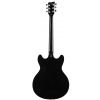 VGS VSH120 Raven Black Mustang Semi Hollow electric guitar