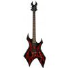 B.C. Rich Kerry King MMWTF Tribal Fire Electric Guitar