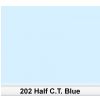 Lee 202 Half C.T.Blue 1/2 colour filter, 50 x 60cm
