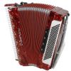 E.Soprani 124 KC 41/4/11+M 120/5/4 Musette accordion (red)