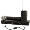Shure BLX1288/PGA31 PG Dual Channel Combo Wireless headset microphone PGA31 and handheld PG58