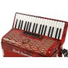 Paolo Soprani Studio 96 37/3/7 96/5/4 accordion (red, black bellows)