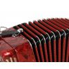 Paolo Soprani Studio 96 37/3/7 96/5/4 accordion (red, black bellows)