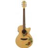 Luna Natural Rose acoustic guitar with preamp