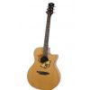 Luna Oracle Butterfly Natural electric/acoustic guitar