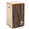 Schlagwerk Percussion CP-562ST Agile Pro Cappucino Cajon Soft Touch + TA-12 Cajon rucksack