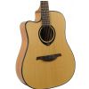 Lag GLA TL66 DCE left handed electric/acoustic guitar