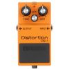 BOSS DS-1 Distortion guitar effect pedal + guitar cable + ac adaptor