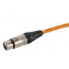 4Audio MIC2022 PRO Orange 0,5m microphone cable XLR-F XLR-M Neutrik