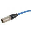 4Audio MIC2022 PRO Blue 10m microphone cable XLR-F XLR-M with band, Neutrik