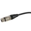 4Audio MIC2022 PRO 6m microphone cable asymmetric XLR-F TS with band, Neutrik